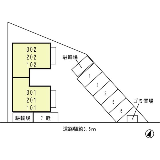 グリーンフロート紫金の地図