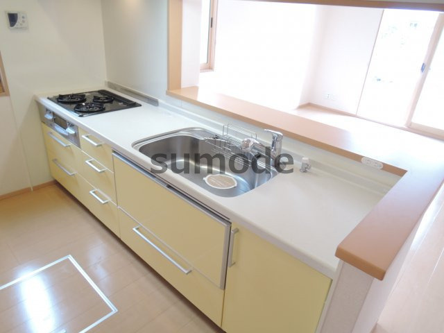 グリーンフロート紫金のキッチン