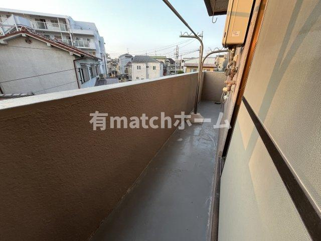 　アクティー大和3号のバルコニー