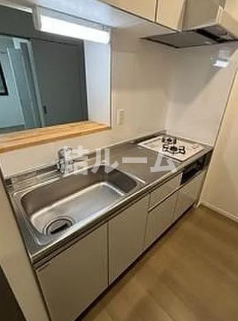 板橋区板橋２丁目の賃貸マンションのキッチン