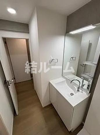 板橋区板橋２丁目の賃貸マンションの独立洗面台