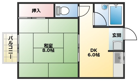 ペアレント寿の間取り