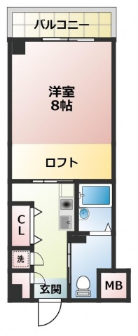 ヴィテロ緑橋の間取り