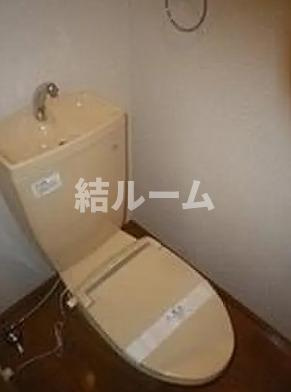 板橋区南常盤台１丁目の賃貸マンションのトイレ|別号室参考写真