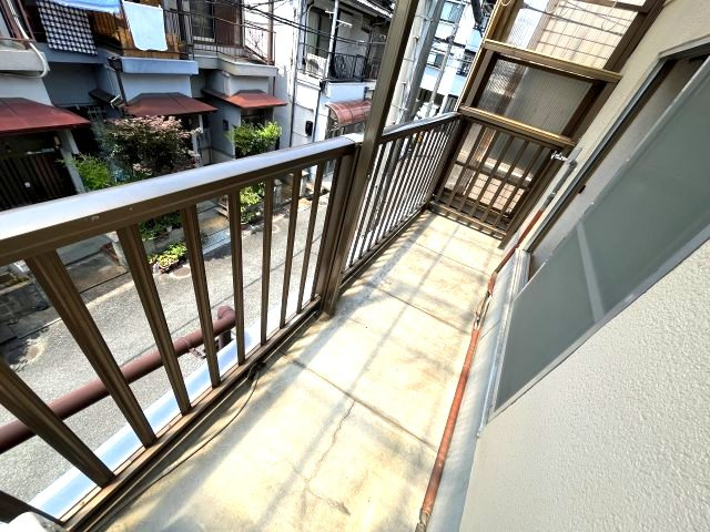 高柳5丁目　戸建てのバルコニー