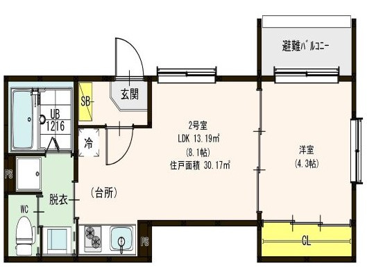 【間取り】 | プランドール今里