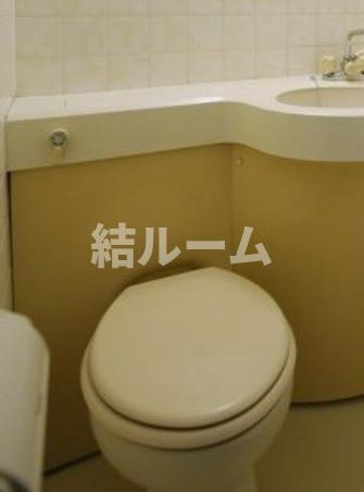 文京区湯島２丁目の賃貸マンションのトイレ