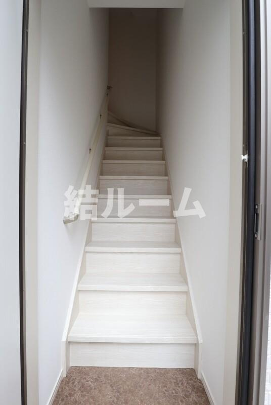 板橋区相生町のアパートの玄関