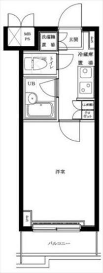 【間取り】 | ルーブル西馬込参番館