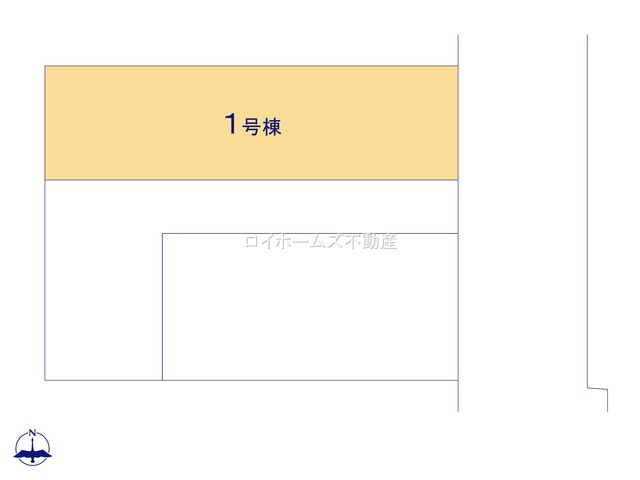【区画図】 | 北名古屋市高田寺東の川16-1『仲介料無料』新築戸建て | 1号棟
