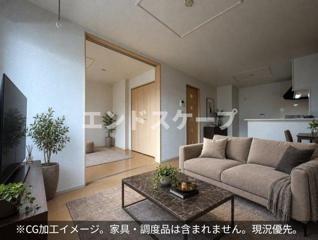 フィオーレ・Ｔの居間・リビング|高崎、前橋のお部屋探しはエンドスケープまで！お客様の理想お聞かせ下さい♪