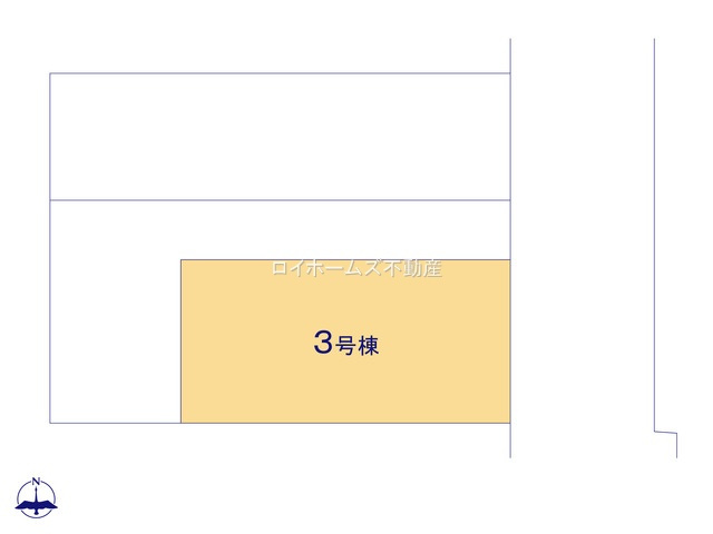 【区画図】 | 北名古屋市高田寺東の川16-1『仲介料無料』新築戸建て | 3号棟