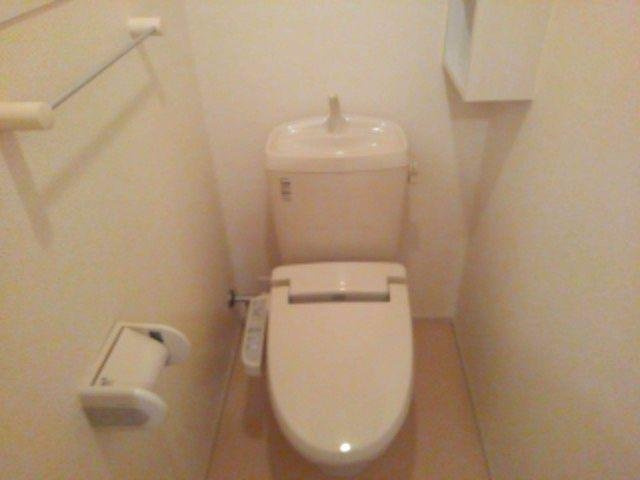 ガーデンハウスＭＵ　Ｂ棟のトイレ|落ち着いたトイレです