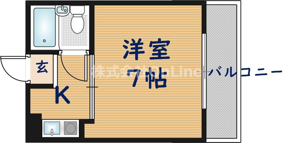 エトワールヴィル―R瓜生堂の間取り