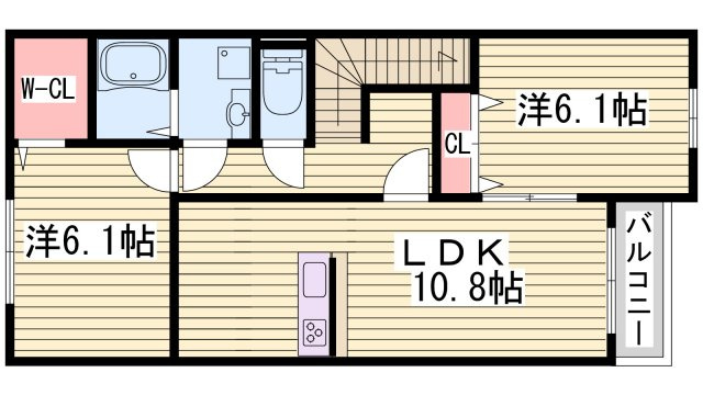 ユニヴェールの間取り