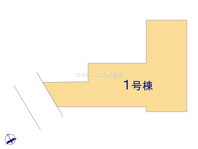 【区画図】 | 一宮市大赤見字栽松寺前180『仲介料無料』新築戸建て | 1号棟