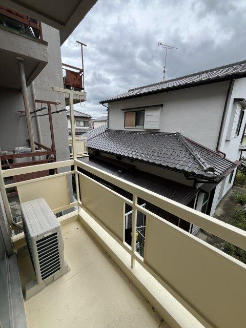 パインリーフ自由が丘のバルコニー
