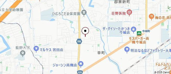 シャーメゾン　ｄｅ　Ｓｏｌｅｉｌの地図