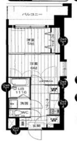 【間取り】 | ORIENT BLD No87 マリアージュステーション