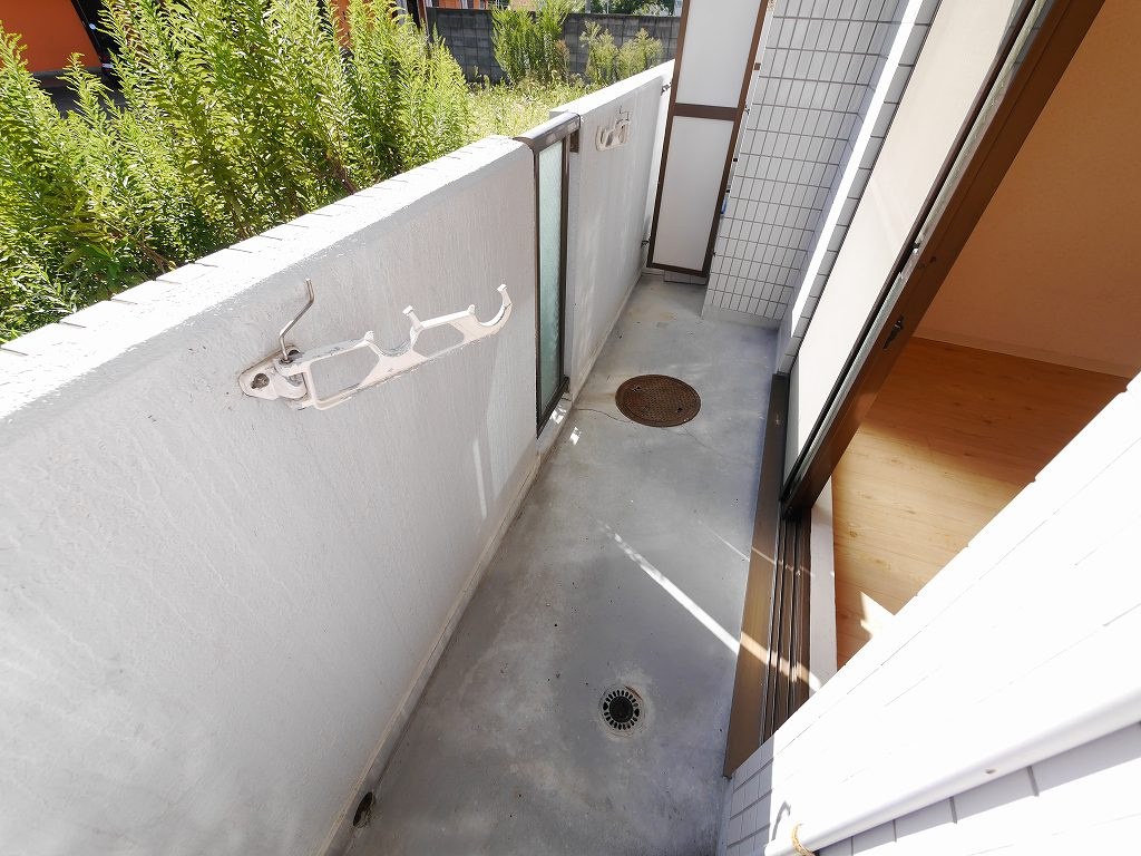 フォレスト大蔵のバルコニー