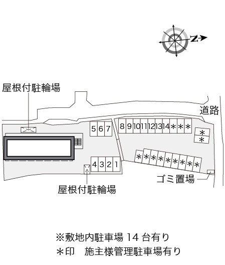 広島市佐伯区千同３丁目の賃貸マンションの区画図|画像4