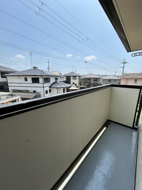 片山邸貸家のバルコニー