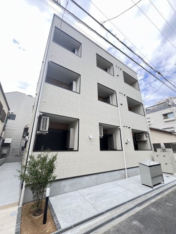 大阪市城東区鴫野東３丁目のアパートの外観
