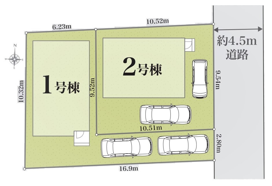 東久留米市南沢5丁目第1期　全2棟　2号棟