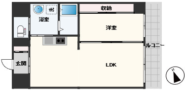 SHARIO GARDEN 新梅田の間取り