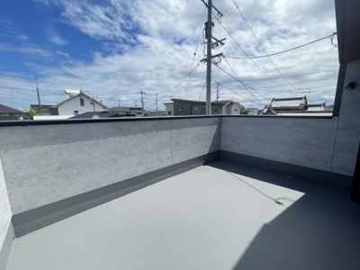 【バルコニー】 | 愛媛県上徳　建売住宅