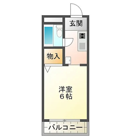 神戸市垂水区塩屋町３丁目の一棟マンションの間取り