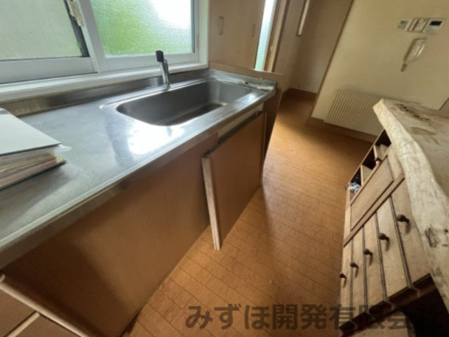 山形市すげさわの丘17-3のキッチン|キッチンの家具は撤去致します。