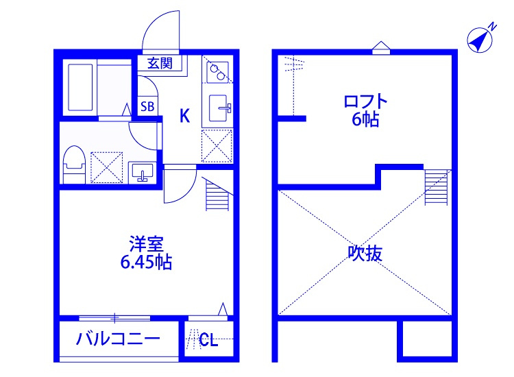 シュテルン大宮の間取り