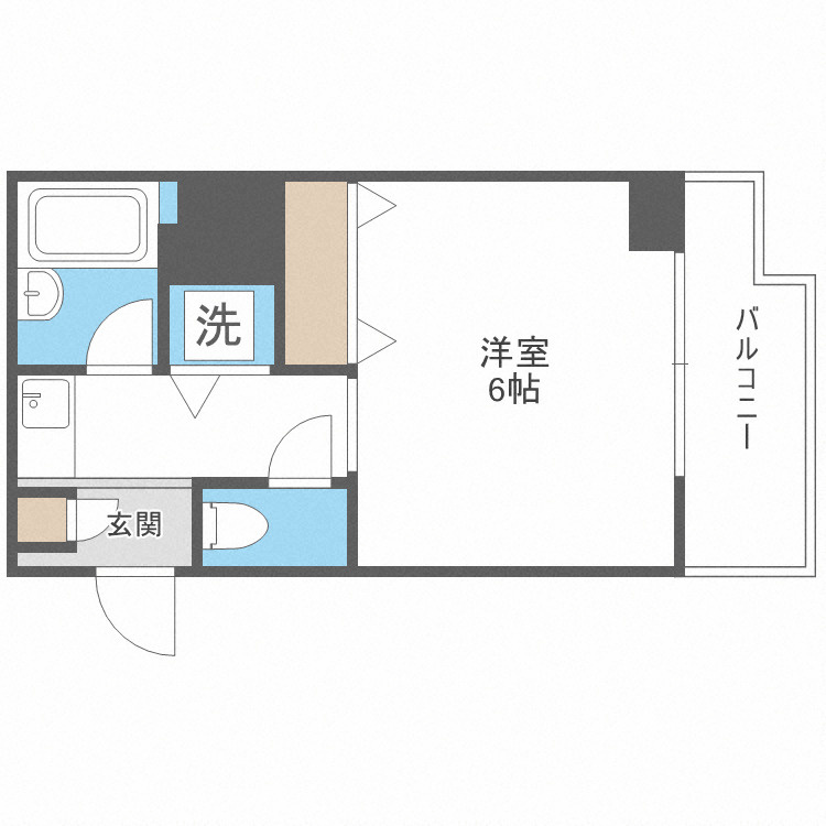 片町コートの間取り
