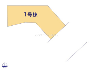 【区画図】 | 名古屋市中村区賑町15-13【仲介手数料無料】新築一戸建て　1号棟