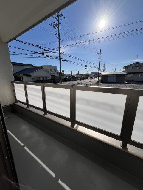 バローレ加佐のバルコニー