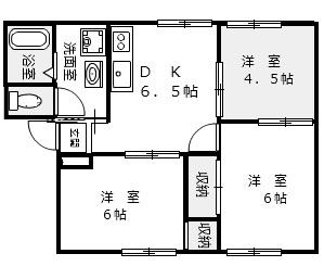 サンライフ石井の間取り
