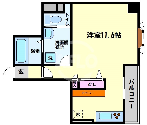 ヴェローナⅡの間取り|ヴェローナⅠⅠ　間取り