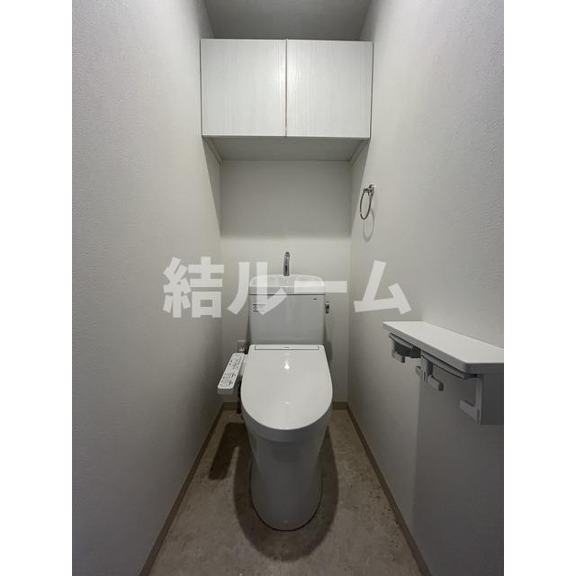 板橋区常盤台２丁目の賃貸マンションのトイレ