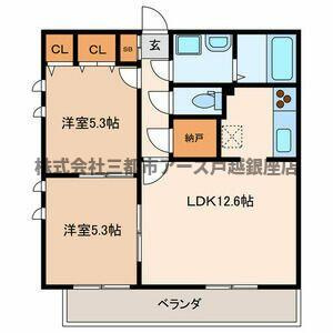 【間取り】 | アロッジオ　Ｋ | アロッジオ　Ｋ