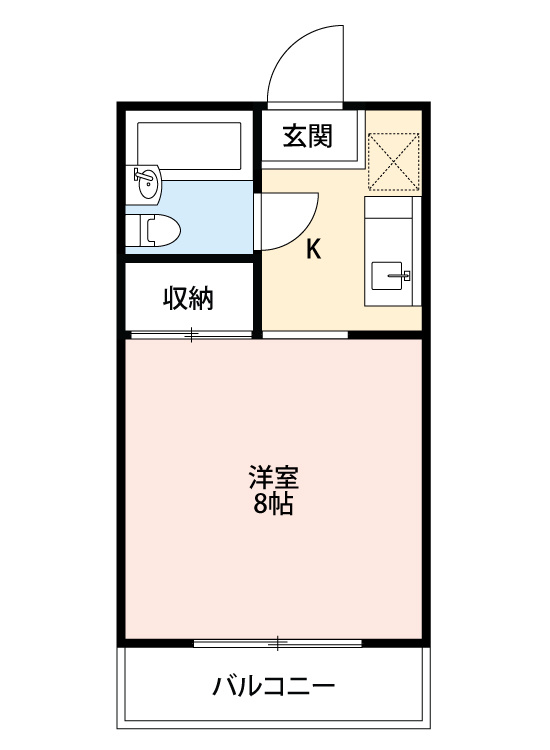 パレス石川　　　刈谷市の賃貸ならクラスホーム刈谷店の間取り