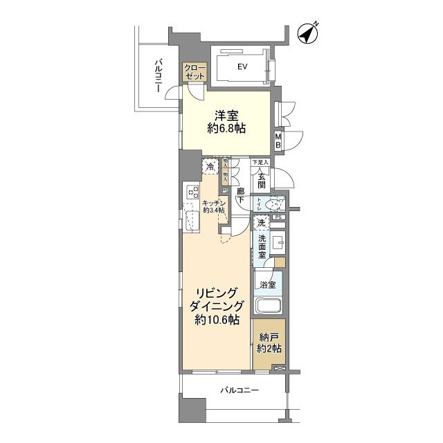 アーデル向島アヴァンセアの間取り