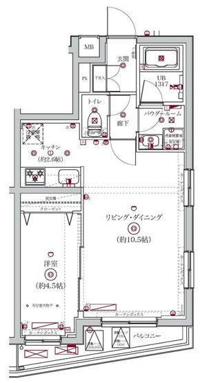 【間取り】 | SPコート大森町