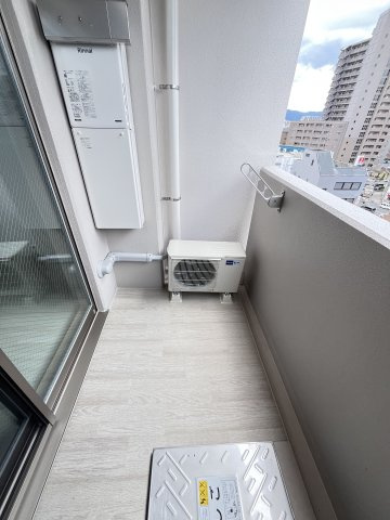 大阪市城東区今福東２丁目の賃貸マンションのバルコニー
