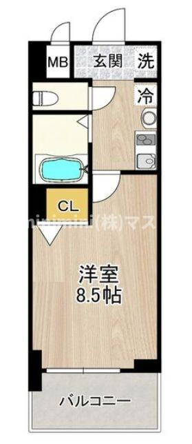 フェニックス日本橋高津の間取り