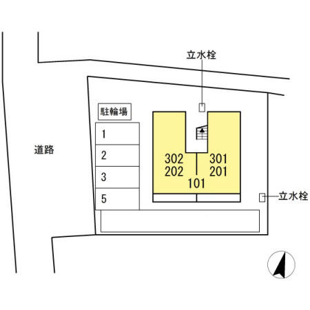 グランディョーゾ レガーメの区画図