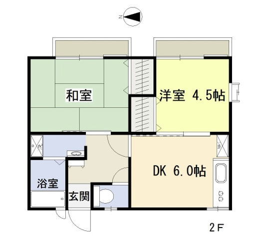 【間取り】 | メゾンドパラディA