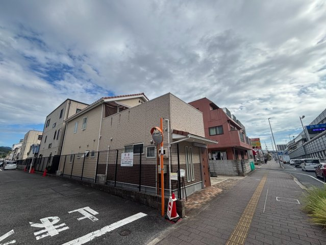 府中町大須1丁目の前面道路含む現地写真