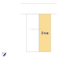 【区画図】 | 名古屋市守山区下志段味５丁目1109【仲介手数料無料】新築一戸建て　2号棟