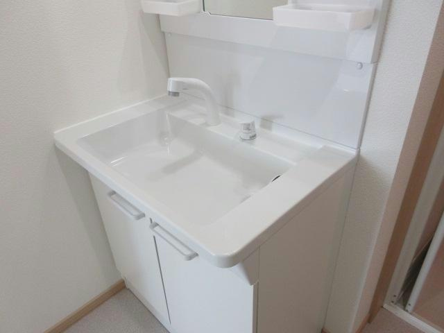ルチルの洗面所